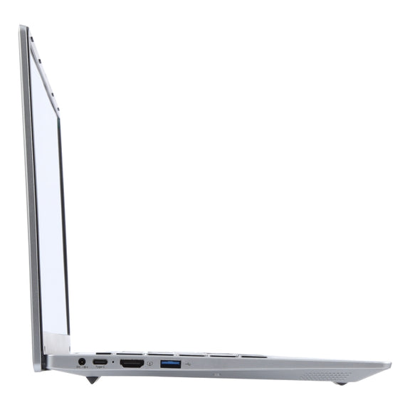 14 inch Windows 11 Laptop, 8GB+128GB, Gen 4th Intel Core i3 CPU, 180 Degree Rotation Axis(Silver)