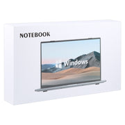 14 inch Windows 11 Laptop, 8GB+128GB, Gen 4th Intel Core i3 CPU, 180 Degree Rotation Axis(Silver)