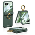 For Motorola Razr 50 Ultra GKK Integrated Magnetic Hinged Flip Case with Ring Holder(Green) - free shipping - PMC Jewellery - Order now!