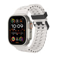 For Apple Watch Ultra 49mm Ocean Dual-Row Hole Silicone Watch Band(Starlight) - free shipping - PMc TechLife - Order now!