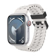 For Apple Watch Series 5 44mm Ocean Dual-Row Hole Silicone Watch Band(Starlight) - free shipping - PMc TechLife - Order now!