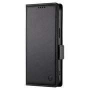 For Redmi K70 Ultra Side Buckle Magnetic Frosted Leather Phone Case(Black)