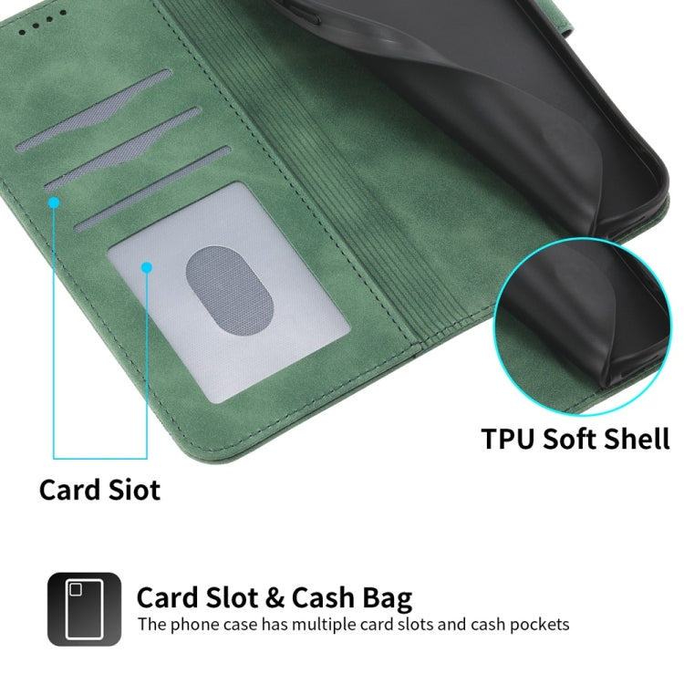For Redmi K70 Ultra Dierfeng Dream Line TPU Hybrid PU Leather Phone Case(Green)