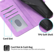 For Redmi K70 Ultra Dierfeng Dream Line TPU + PU Leather Phone Case(Purple)