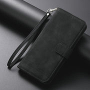 For Redmi K70 Ultra Dierfeng Dream Line TPU Hybrid PU Leather Phone Case(Black)