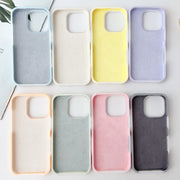 For iPhone 16 PC Hybrid Liquid Silicone Jelly Phone Case(White)