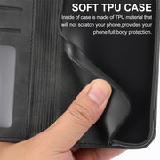 For Redmi K70 Ultra Cubic Grid Calf Texture Magnetic Leather Phone Case(Black)