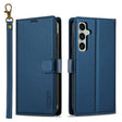 For Samsung Galaxy S23 FE 5G LC.IMEEKE L2 Series Detachable Magsafe PU Phone Case with Lanyard(Blue) - Galaxy S23 FE 5G Cases by LC.IMEEKE | Online Shopping South Africa | PMC TechLife | Buy Now Pay Later Mobicred
