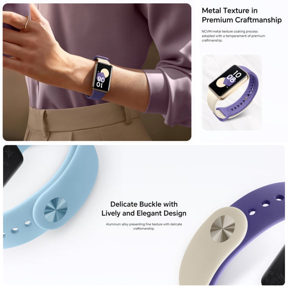 Honor Band 9, 1.57 inch AMOLED Screen, Support Heart Rate / Blood Oxygen / Sleep Monitoring, NFC Version(Blue)