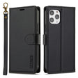 For iPhone 14 Pro Max LC.IMEEKE L2 Series Detachable Magsafe PU Phone Case with Lanyard(Black) - iPhone 14 Pro Max Cases by LC.IMEEKE | Online Shopping South Africa | PMC TechLife | Buy Now Pay Later Mobicred