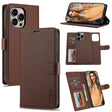 For iPhone 13 Pro Max LC.IMEEKE L2 Series Detachable Magsafe PU Phone Case with Lanyard(Brown) - iPhone 13 Pro Max Cases by LC.IMEEKE | Online Shopping South Africa | PMC TechLife | Buy Now Pay Later Mobicred