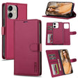 For iPhone 11 LC.IMEEKE L2 Series Detachable Magsafe PU Phone Case with Lanyard(Red) - iPhone 11 Cases by LC.IMEEKE | Online Shopping South Africa | PMC TechLife | Buy Now Pay Later Mobicred