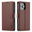 For iPhone 16 Pro Max LC.IMEEKE L2 Series Detachable Magsafe PU Phone Case with Lanyard(Brown) - iPhone 16 Pro Max Cases by LC.IMEEKE | Online Shopping South Africa | PMC TechLife | Buy Now Pay Later Mobicred