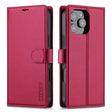For iPhone 16 Pro Max LC.IMEEKE L2 Series Detachable Magsafe PU Phone Case with Lanyard(Red) - free shipping - PMC TechLife - Order now!