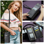 For Samsung Z Fold Series CaseMe Me50 Mini Lanyard Universal Bag(Black)