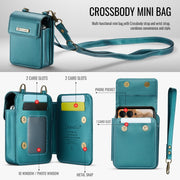 For Motorola Razr Series CaseMe Me50 Mini Lanyard Universal Bag(Green)