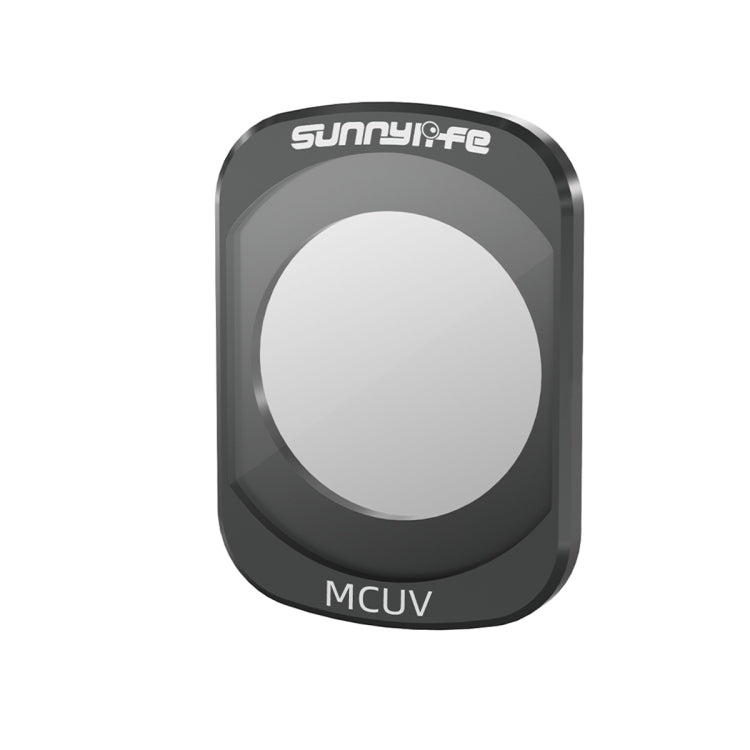 For DJI Osmo Pocket 3 Sunnylife Camera Lens Magnetic Metal Filter, No Impact On Gimbal Reset, Filter:MCUV