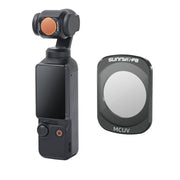 For DJI Osmo Pocket 3 Sunnylife Camera Lens Magnetic Metal Filter, No Impact On Gimbal Reset, Filter:MCUV