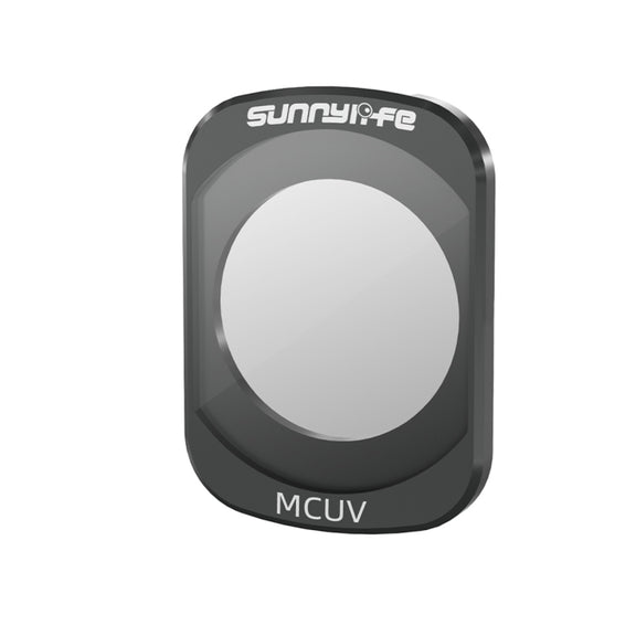 For DJI Osmo Pocket 3 Sunnylife Camera Lens Magnetic Metal Filter, No Impact On Gimbal Reset, Filter:MCUV