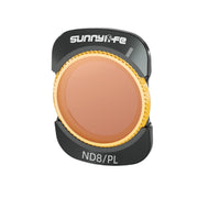 For DJI Osmo Pocket 3 Sunnylife Camera Lens Magnetic Metal Filter, No Impact On Gimbal Reset, Filter:ND8PL