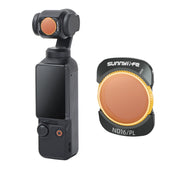For DJI Osmo Pocket 3 Sunnylife Camera Lens Magnetic Metal Filter, No Impact On Gimbal Reset, Filter:ND16PL