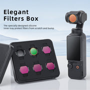 For DJI Osmo Pocket 3 Sunnylife Camera Lens Magnetic Metal Filter, No Impact On Gimbal Reset, Filter:ND8