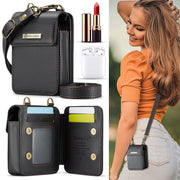 CaseMe Me50 Mini Universal Bag for Apple and Samsung Headphones + Lipstick(Black)