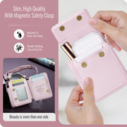 CaseMe Me50 Mini Universal Bag for Apple and Samsung Headphones + Lipstick(Pink)