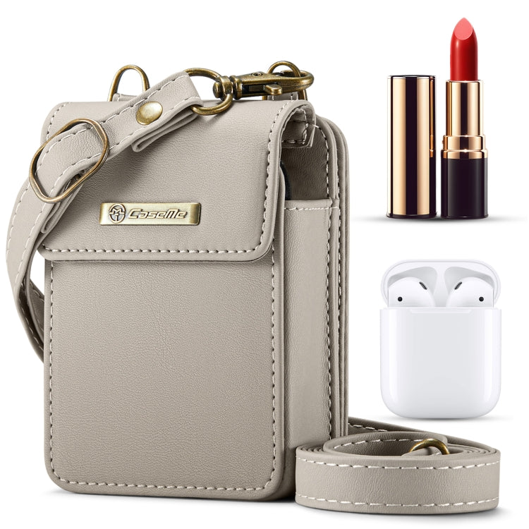 CaseMe Me50 Mini Universal Bag for Apple and Samsung Headphones + Lipstick(Khaki)