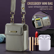 CaseMe Me50 Mini Universal Bag for Apple and Samsung Headphones + Lipstick(Khaki)