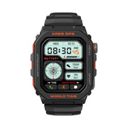 Zeblaze Ares GPS Rugged GPS Smart Watch, Support Heart Rate / Pulse Ox Blood Oxygen(Lava Black)