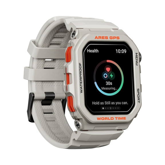Zeblaze Ares GPS Rugged GPS Smart Watch, Support Heart Rate / Pulse Ox Blood Oxygen(Moon White)