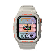 Zeblaze Ares GPS Rugged GPS Smart Watch, Support Heart Rate / Pulse Ox Blood Oxygen(Moon White)