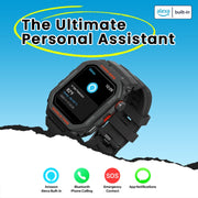Zeblaze Ares GPS Rugged GPS Smart Watch, Support Heart Rate / Pulse Ox Blood Oxygen(Lava Black)