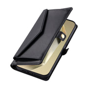 For Samsung Galaxy S25 5G Wallet Multi-card Slot Leather Phone Case with Lanyard(Black)