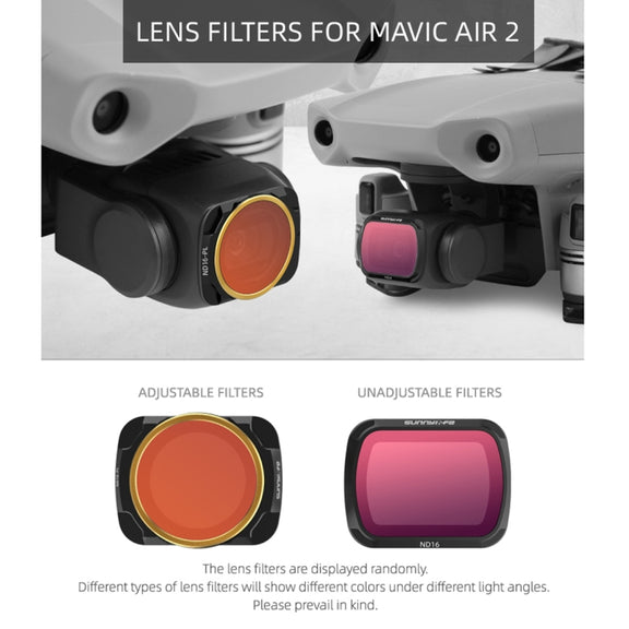 Sunnylife AIR2-FI9281 For DJI Mavic Air 2 ND8 Coating Film Lens Filter