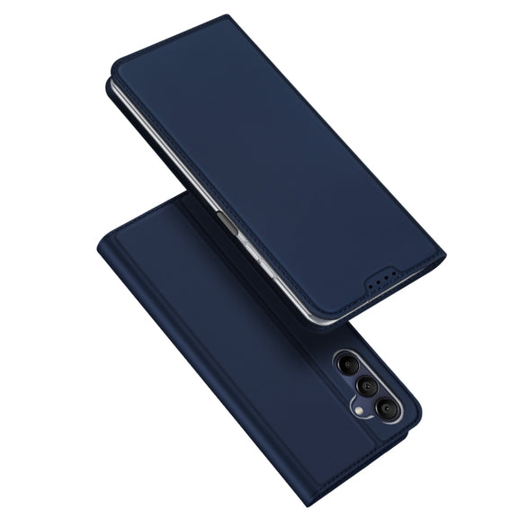 For Samsung Galaxy A16 5G DUX DUCIS Skin Pro Series Flip Leather Phone Case(Blue)