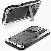 For iPhone 16 Pro R-JUST Life Water-resistant Dustproof Shockproof Phone Case(Silver)