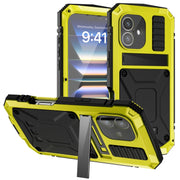 For iPhone 16 Plus R-JUST Life Water-resistant Dustproof Shockproof Phone Case(Yellow)