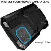 For iPhone 16 R-JUST Life Water-resistant Dustproof Shockproof Phone Case(Black)