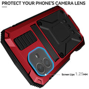 For iPhone 16 R-JUST Life Water-resistant Dustproof Shockproof Phone Case(Red)