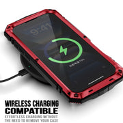 For iPhone 16 R-JUST Life Water-resistant Dustproof Shockproof Phone Case(Red)