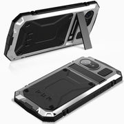 For iPhone 16e R-JUST Life Water-resistant Dustproof Shockproof Phone Case(Silver)