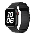 For Apple Watch SE 40mm Tri-beads Magnetic Hoop Silicone Watch Band(Black) - free shipping - PMc TechLife - Order now!