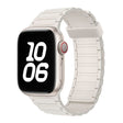 For Apple Watch SE 44mm Tri-beads Magnetic Hoop Silicone Watch Band(Starlight) - free shipping - PMc TechLife - Order now!