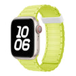 For Apple Watch SE 44mm Tri-beads Magnetic Hoop Silicone Watch Band(Fluorescent Green) - free shipping - PMc TechLife - Order now!