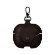 For Samsung Galaxy Buds 3 Business Leather Bluetooth Earphone Protective Case with Hook(Dark Brown) - Samsung Earphone Case by PMC Jewellery | Online Shopping South Africa | PMC Jewellery | Buy Now Pay Later Mobicred