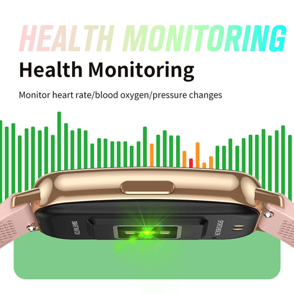 CY22 1.47 inch Silicone Strap IP67 Water-resistant Smart Watch, Support Heart Rate / Blood Pressure(Black)