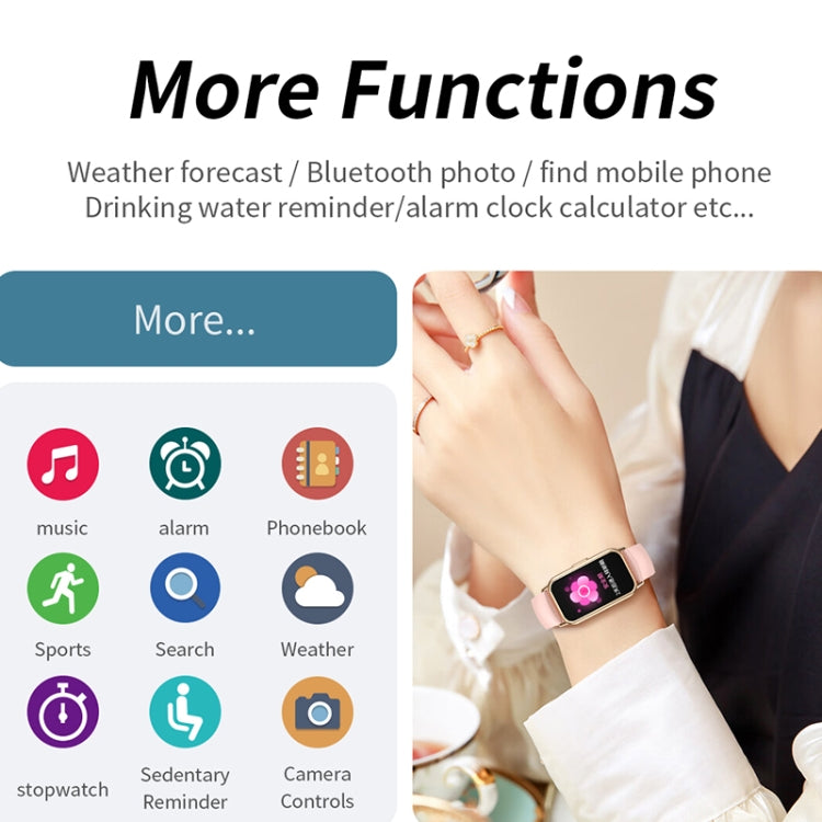 CY22 1.47 inch Silicone Strap IP67 Water-resistant Smart Watch, Support Heart Rate / Blood Pressure(Black)