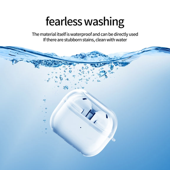 For Samsung Galaxy Buds 3 Shockproof PC Bluetooth Earphone Protective Case(Transparent)